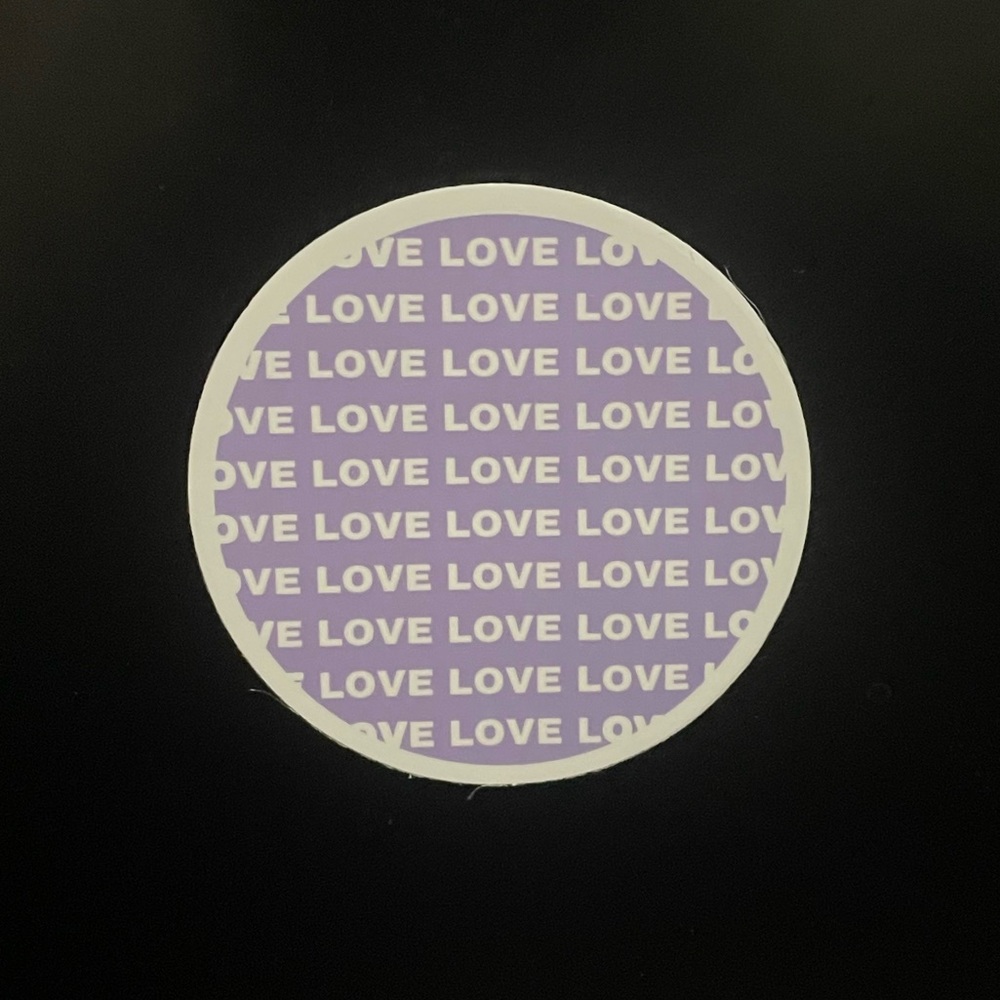 βLOVEβ Sticker